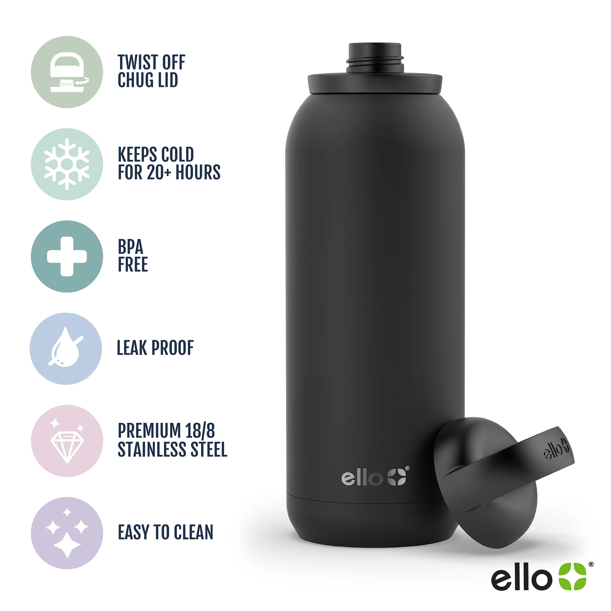 Cooper Twist Stainless Steel Water Bottle - Image 69